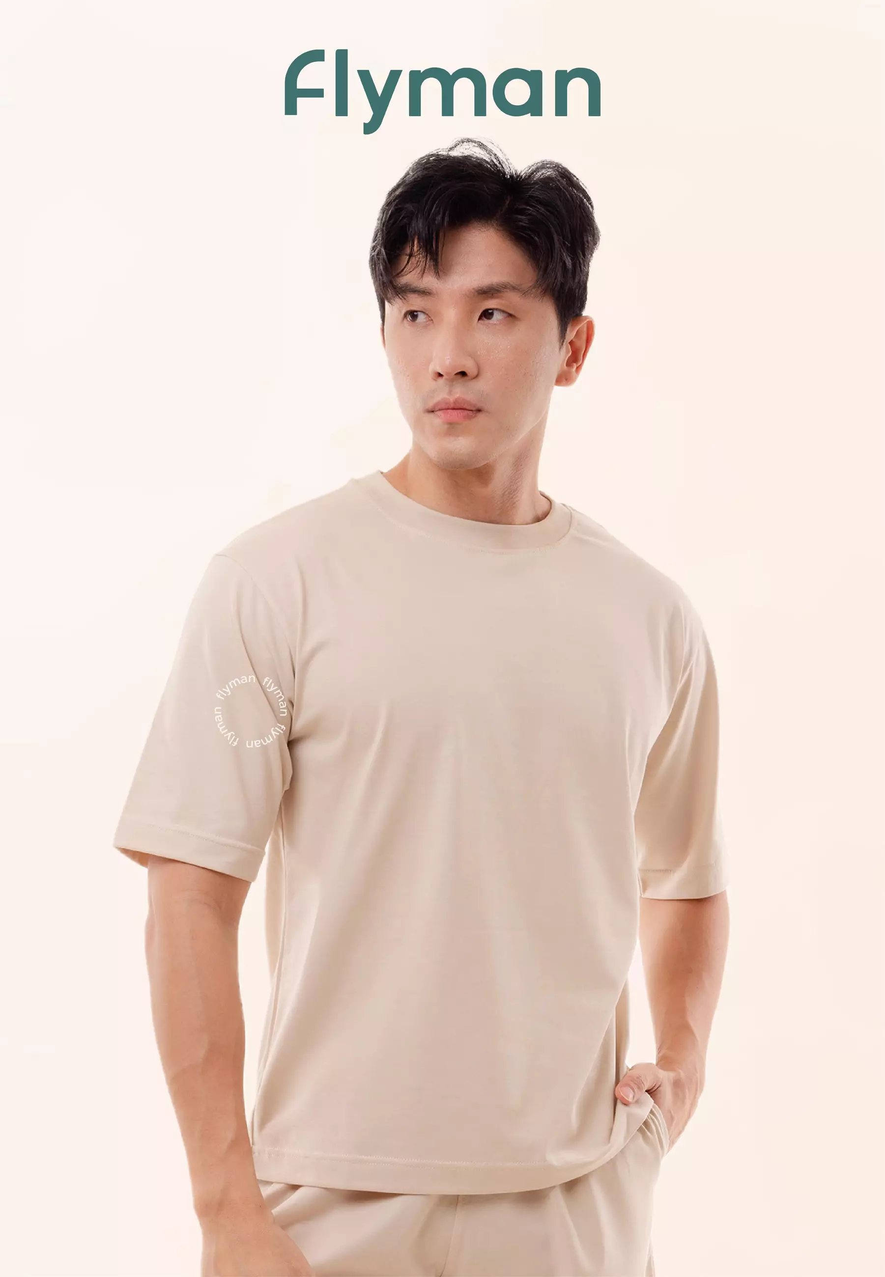 FN Oversized T-Shirt 1 pcs FNA 3483 - Olive