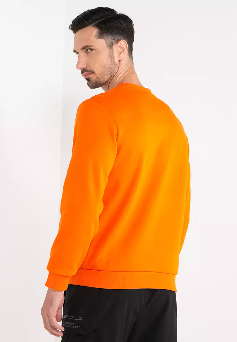 Orange sweatshirt on sale