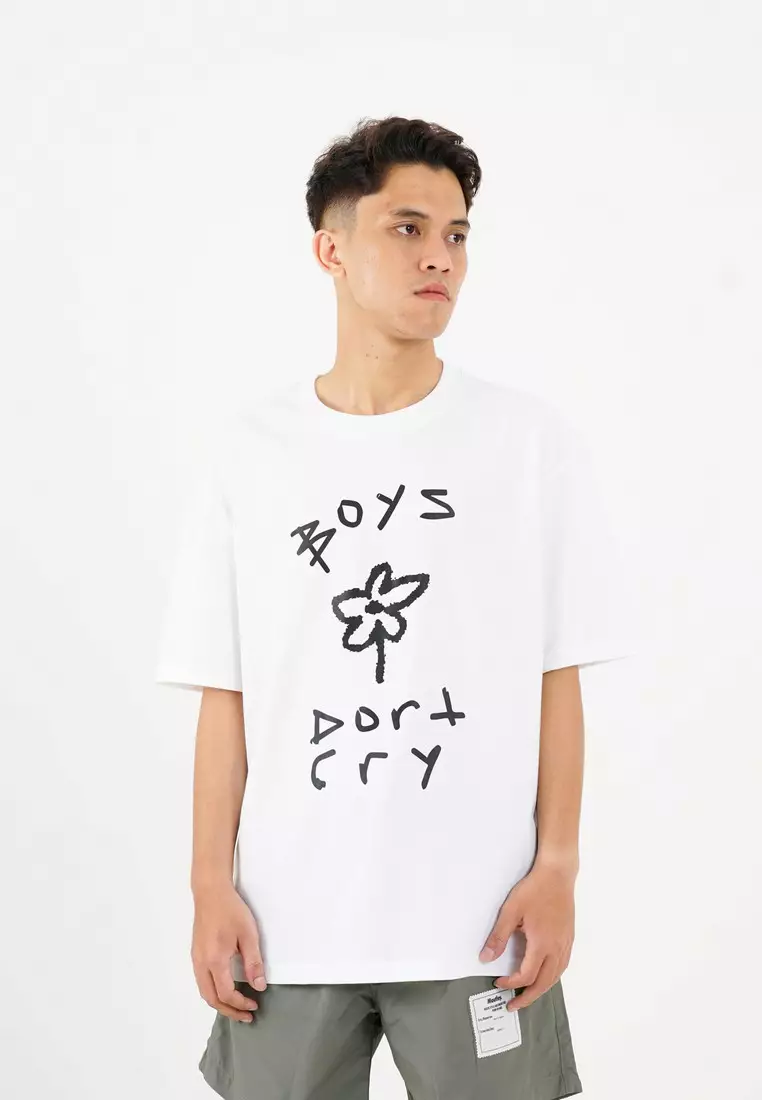 Moutley Oversized T-Shirt Boys Don't Cry 040824