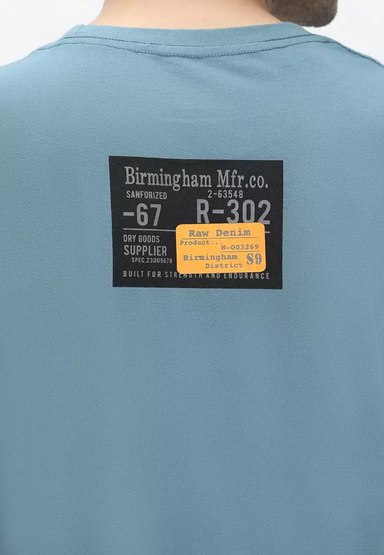 RBJ T-Shirt Cotton Lengan Panjang Pria 43026