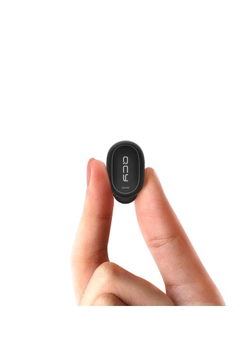 Shop QCY T1C Wireless Binaural In-ear Earphones Waterproof Bluetooth 5.0 Headset with Charger