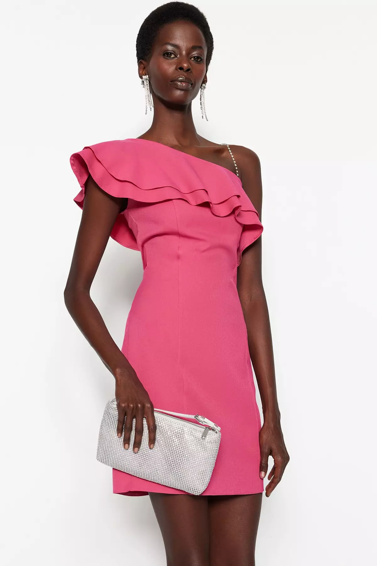 Ruffles Evening Dress