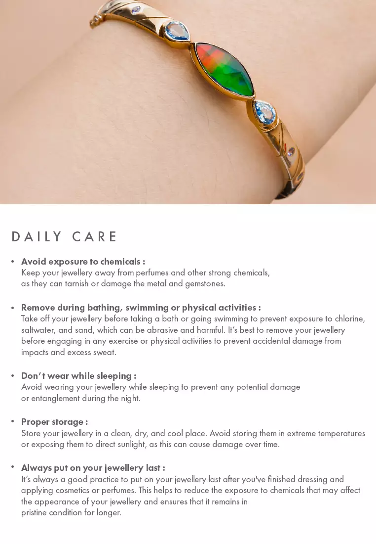 Diem Spiral Ammolite Bracelet