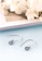 ZITIQUE silver Women's Elegant Threader Earrings - Silver D4C33AC0904B6DGS_3
