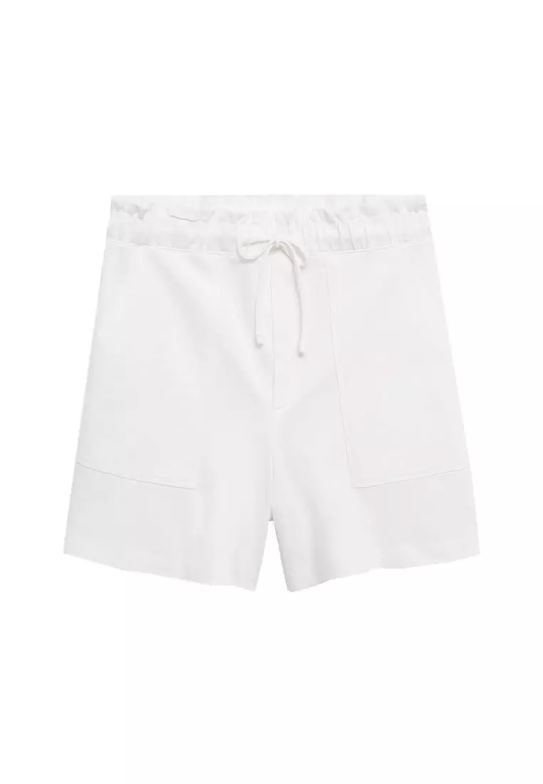 Pockets Cotton Shorts