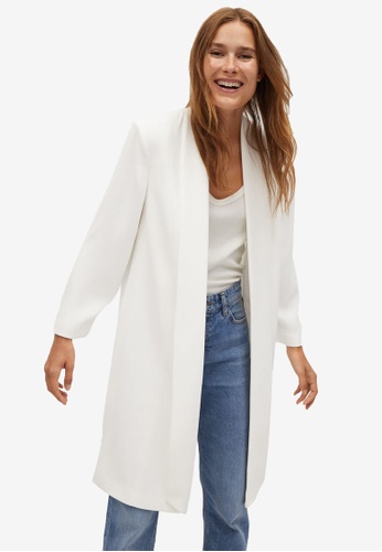 Buy Mango Structured Long Blazer Online Zalora Singapore