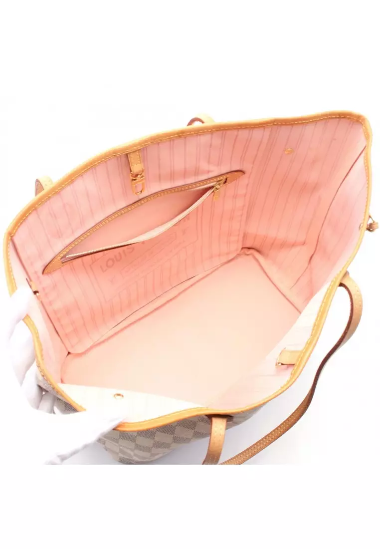 Vuitton Bag Damier Azur Rose Ballerine Louis Vuitton Pre-Loved