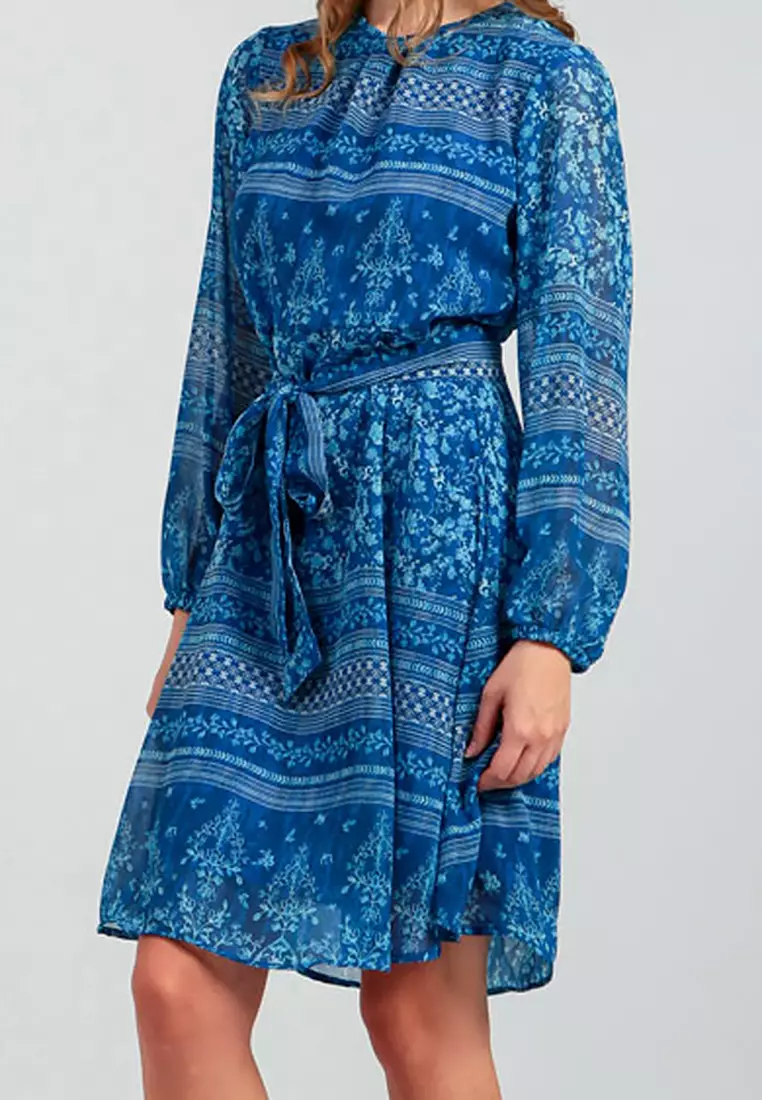 Chanira Kamila Dress-Blue Multi