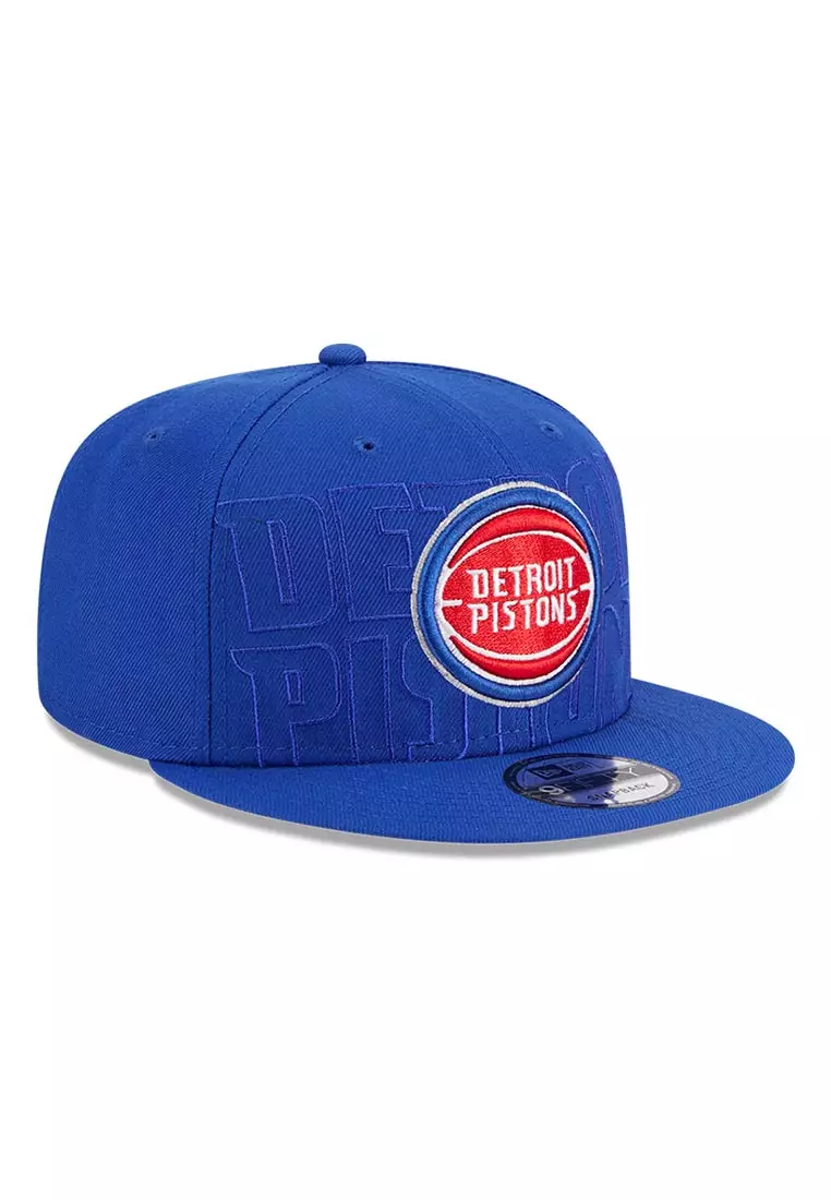 Buy NEW ERA Detroit Pistons NBA Draft Medium Blue 9Fifty Snapback Cap