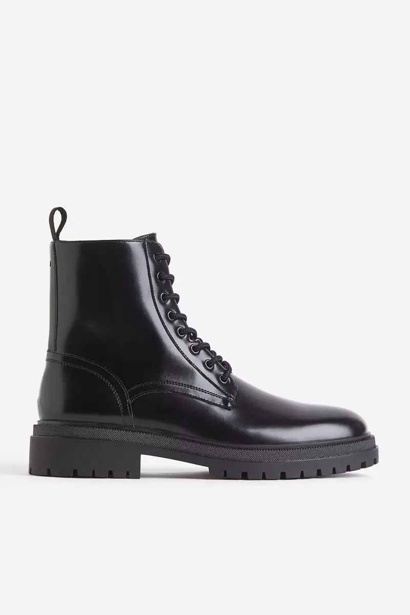 Buy H&M Laceup boots Online ZALORA Malaysia