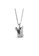 Her Jewellery white Clover Pendant -  Made with premium grade crystals from Austria HE210AC18BTHSG_3