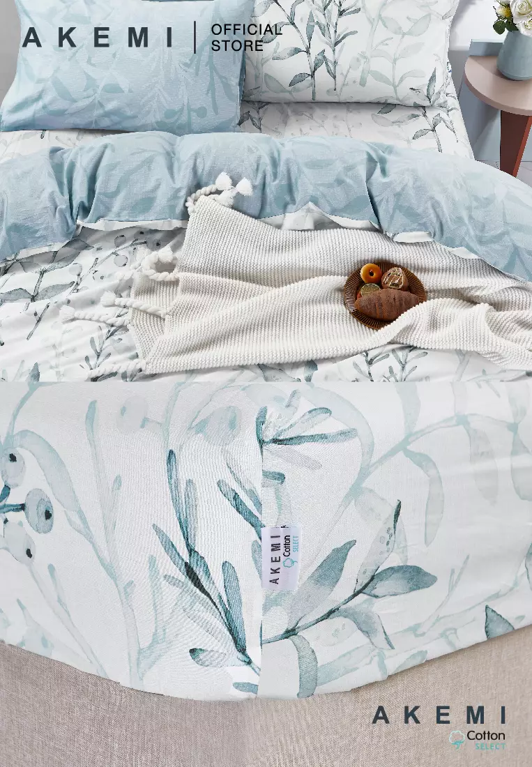 Buy AKEMI AKEMI Cotton Select Adore Quilt Cover Set 730TC Corenne