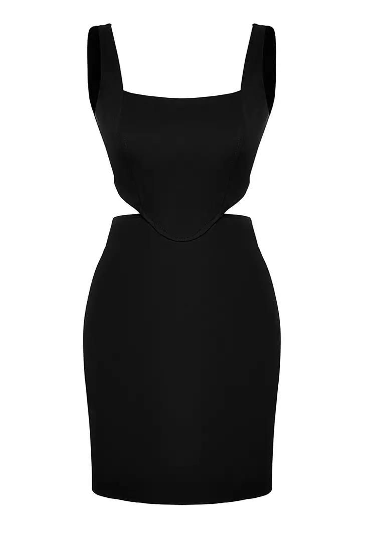 Cut-Out Detailed Dress