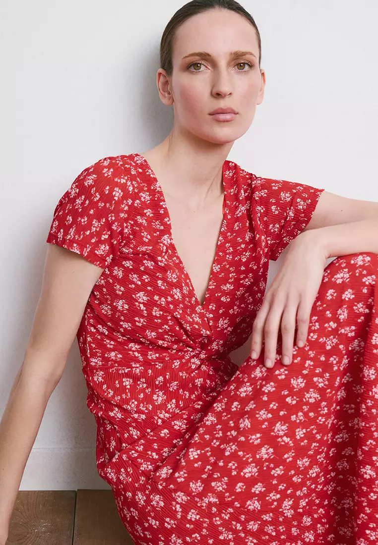 Printed Midi-Dress