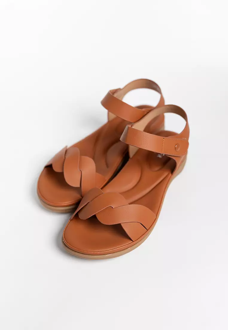 Claire Weave Strap Sandals