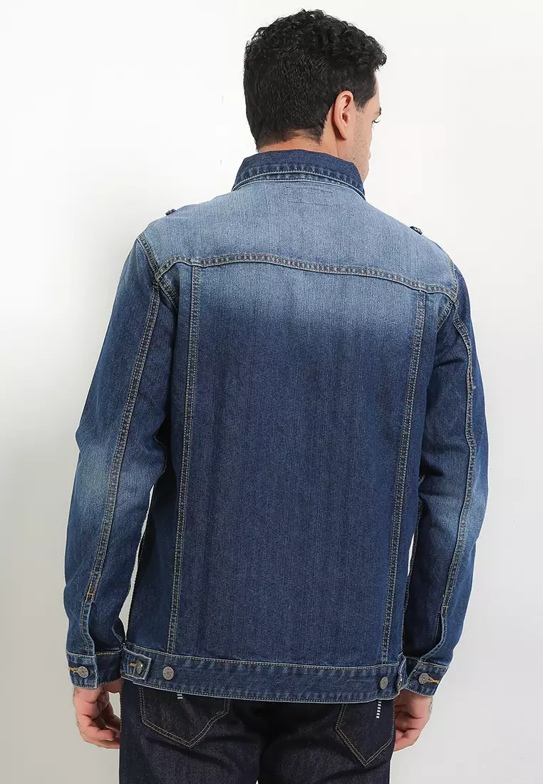 Cotton Denim Jacket MJF188