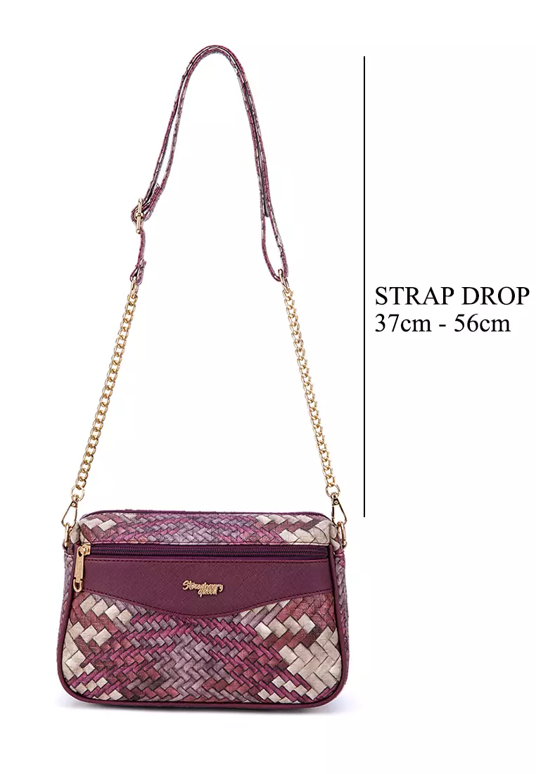 Gold chain strap for crossbody clearance bag