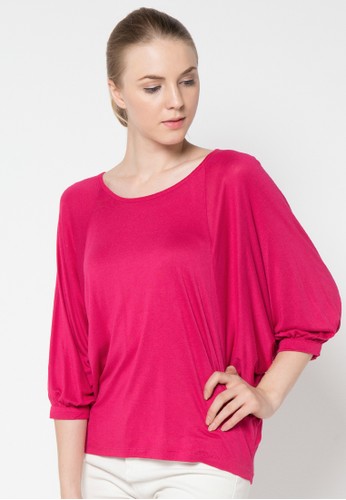 T-Shirt Basic Solid Pink