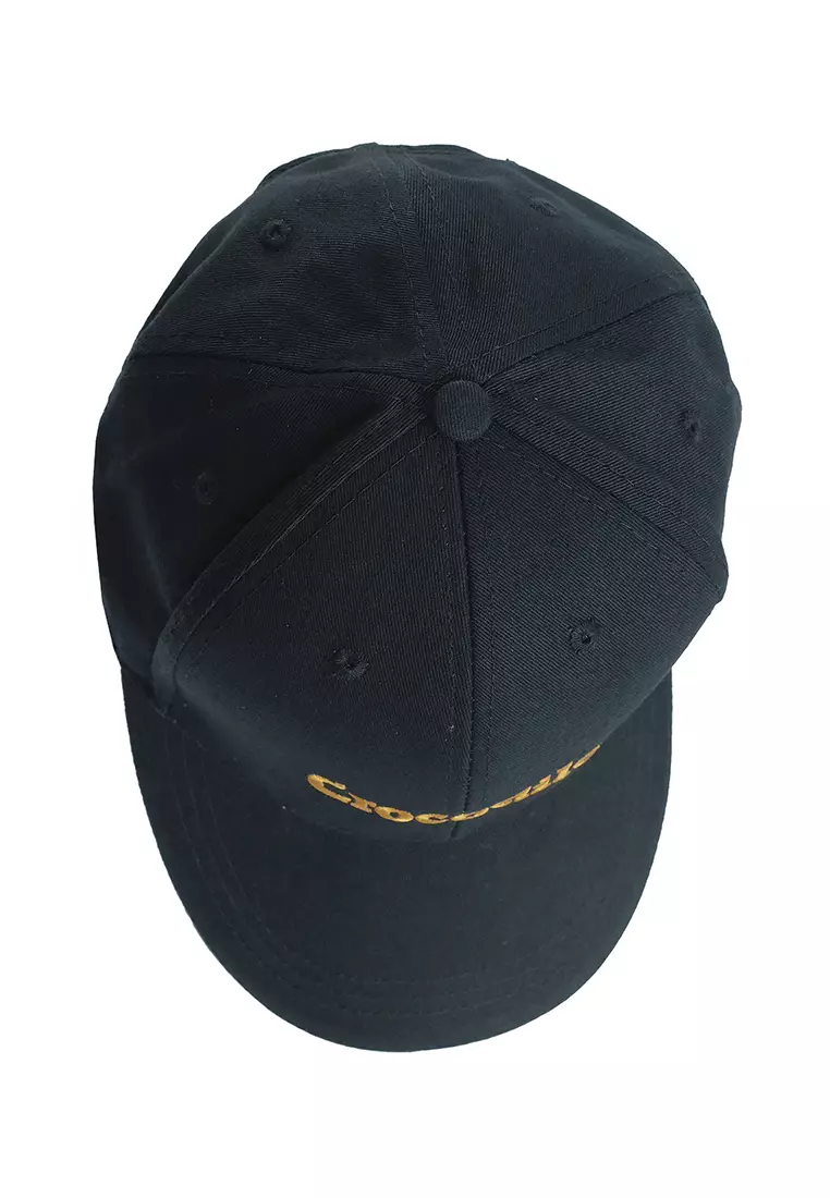 Crocodile Topi Baseball Black - original - Katun