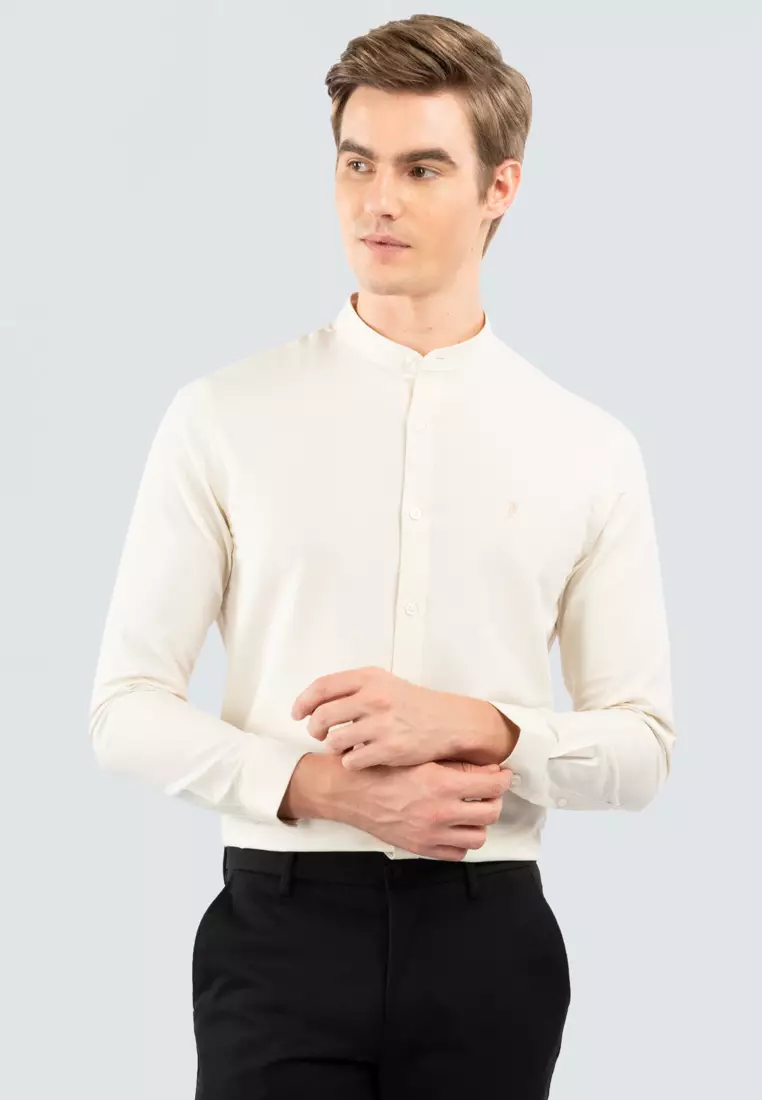 Premium Mandarin Collar Shirt