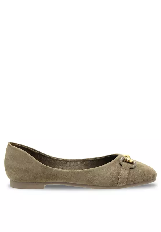 Discount on Noveni  shoes - SKU: Slip On Sueded Ballet Casual Flats