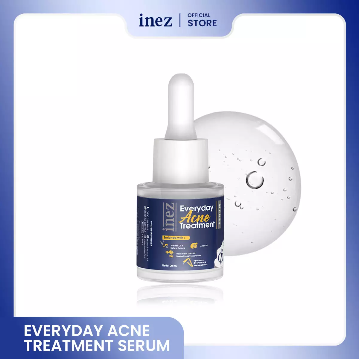 Jual Inez Cosmetics Inez Everyday Acne Treatment Serum Original 2023