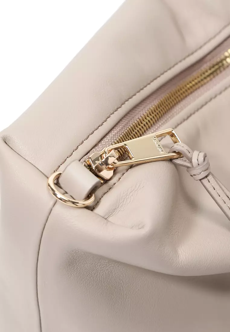 Clip Hobo Bag - Almond