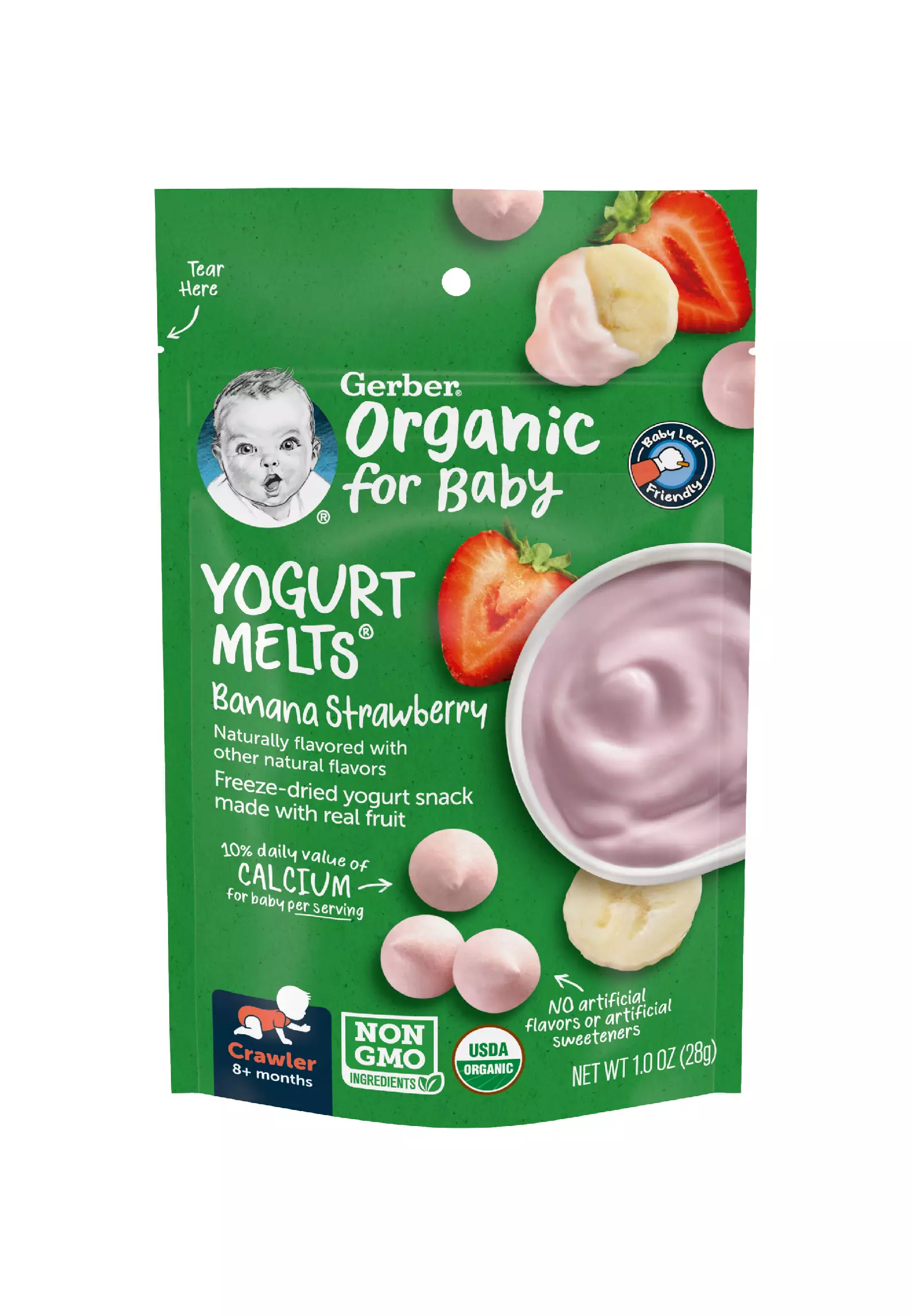 Gerber strawberry yogurt clearance