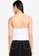 Hollister white Side Cinch Shirred Cami Top 66944AAB453FC9GS_2