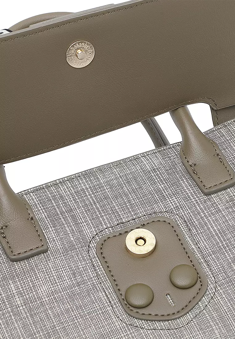 Women's Top Handle Bag / Sling Bag / Crossbody Bag - Fatigue