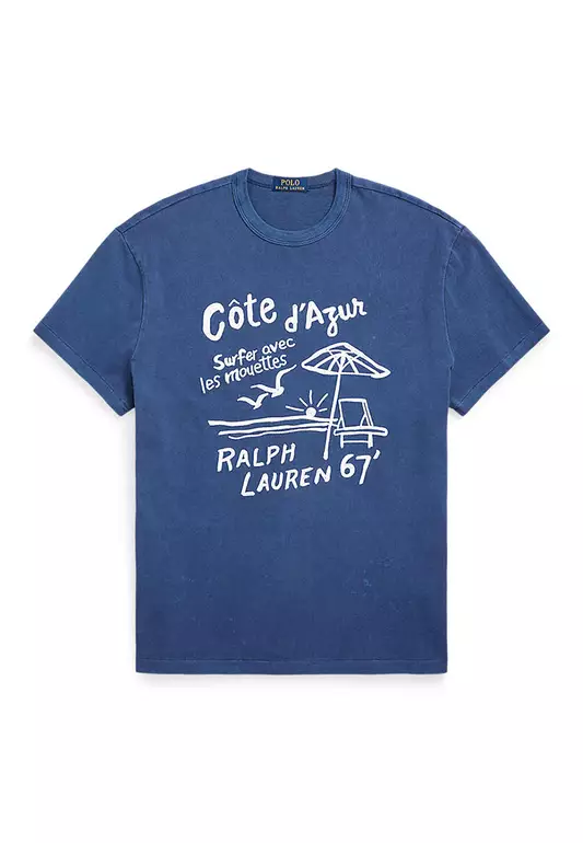 Classic Fit Embroidered Jersey T-Shirt