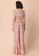 Indya pink Blush Geo Knotted Crop Top and Sharara Pants Set 44234AAC3155A2GS_2