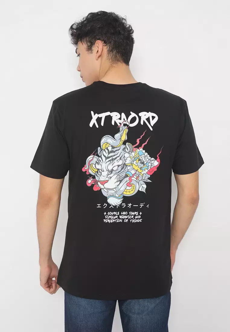 XTRAORDINARY (XO) T-Shirt Cotton Combed Pria 2253110031
