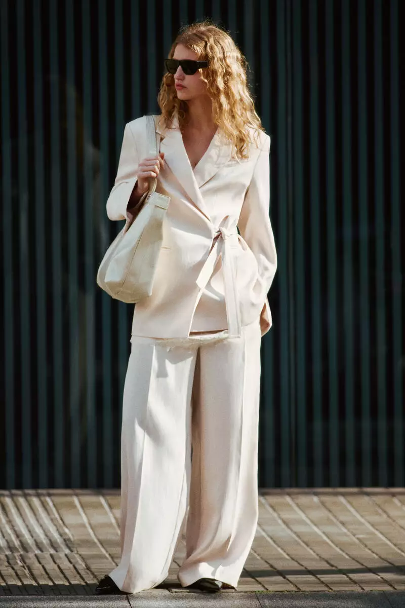 Wrap blazer