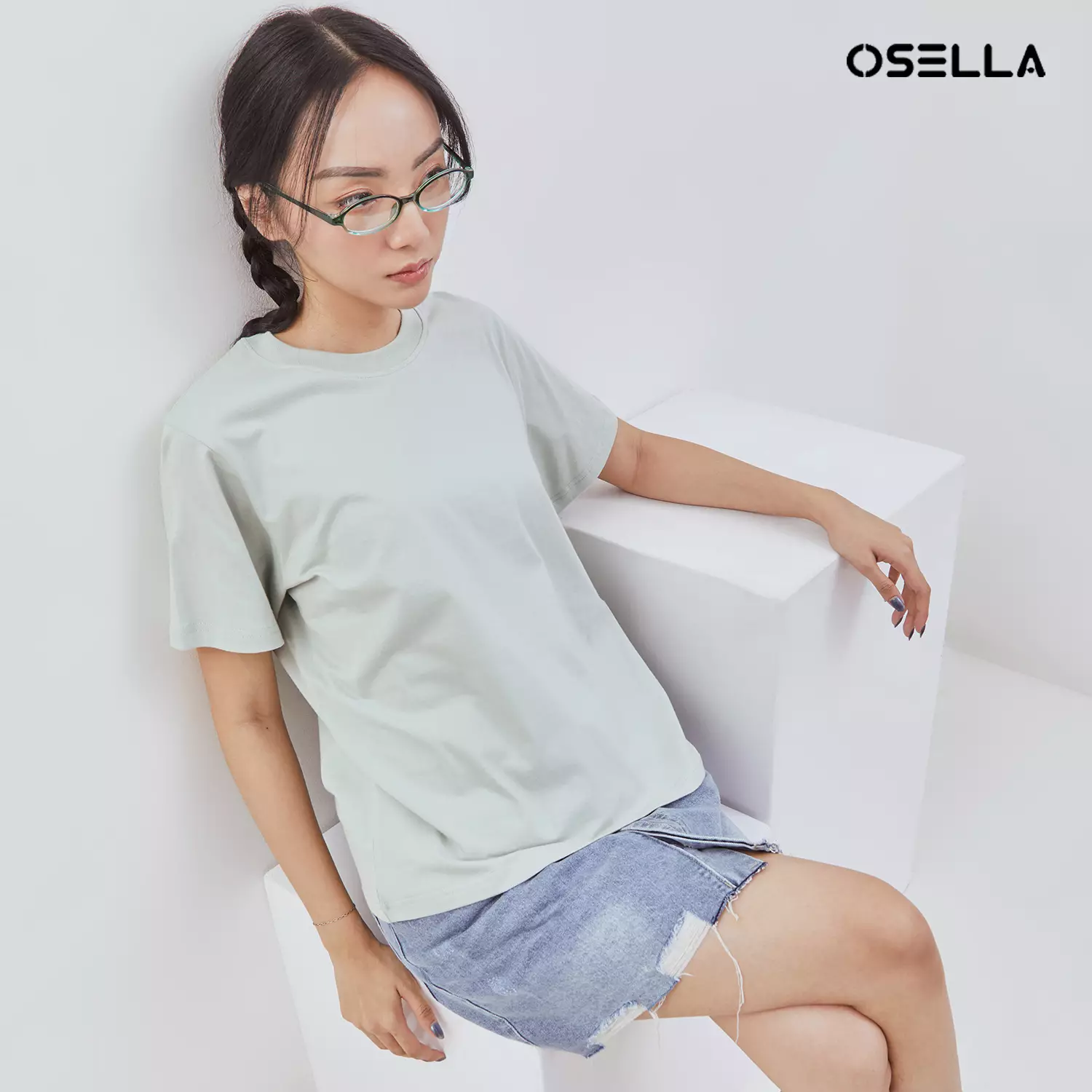 [NEW] Osella Basic T-Shirt 31724006 | Kaos Regular Wanita