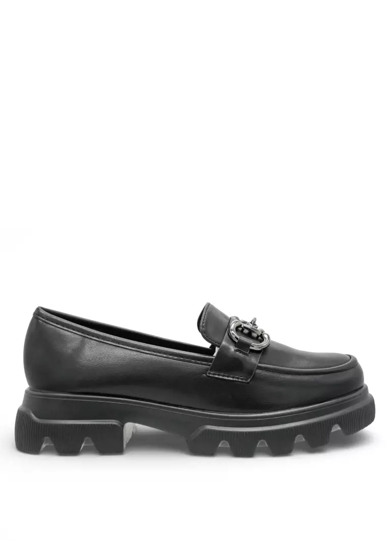 Noveni Women Platform Heel Loafers - 260180121