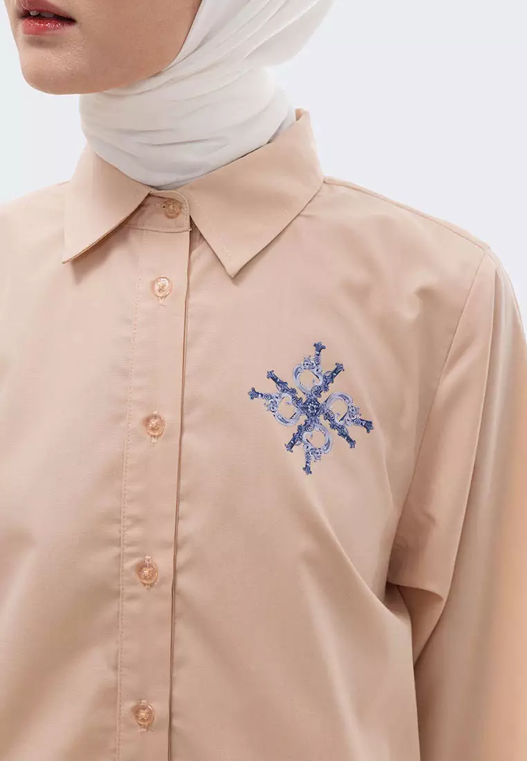 Ria Miranda Dusty Pink Zaan Dress