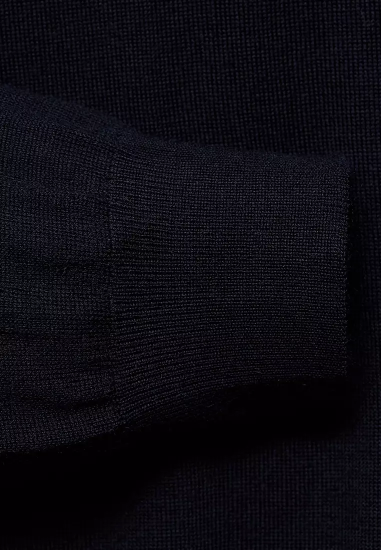 100% Merino Wool Crew Neck Sweater