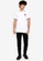 Ben Sherman white Embroidered Guitar Polo 3EE86AA0077B30GS_3