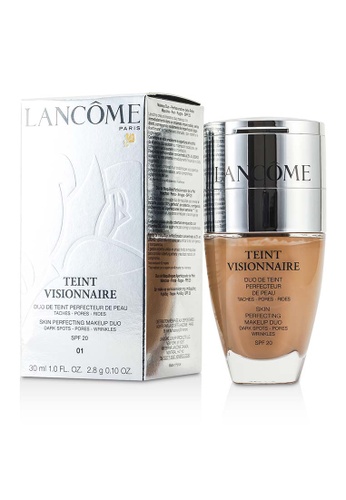 Buy Lancome Lancome Teint Visionnaire Skin Perfecting Make Up Duo Spf 01 Beige Albatre 30ml 2 8g Online Zalora Singapore