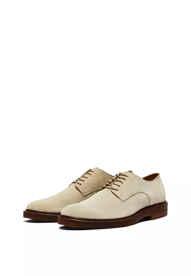 Buy Selected Homme Luke Suede Derby Shoes 2024 Online ZALORA