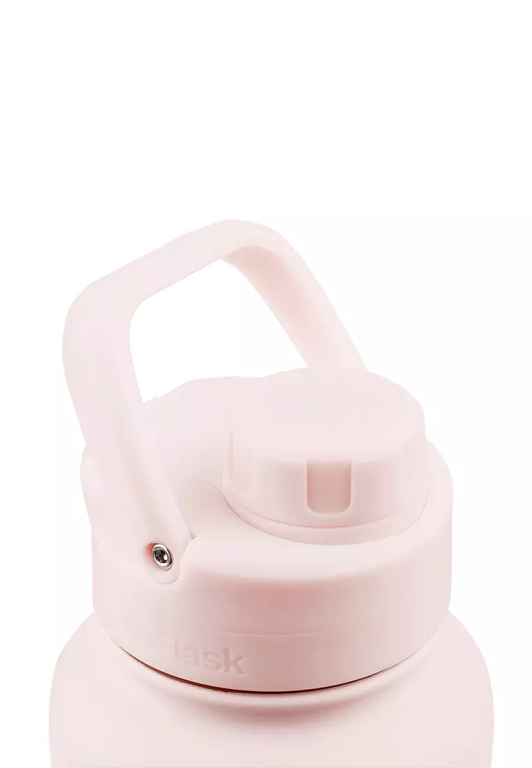 40oz Ballet Pink New Sports Lid Bottle Wide Mouth Vacuum Insulated Stainless Steel Drinking Water Bottle