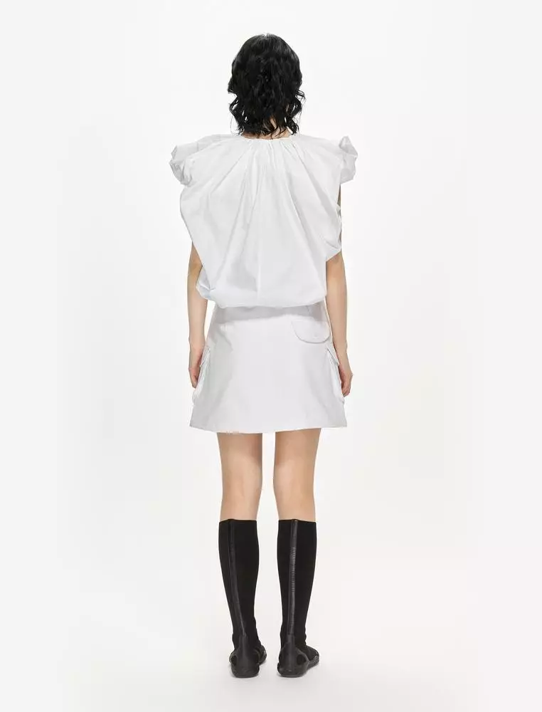 V-Neck Avant-Garde Elegant Sleeveless Top