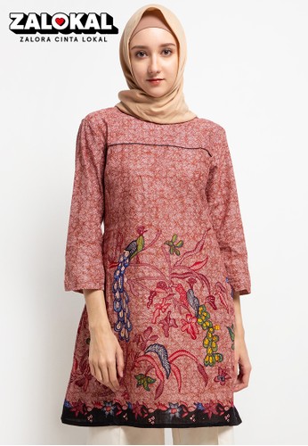 Jual Adikusuma Tunik Batik Cendrawasih 2 Original Zalora Indonesia