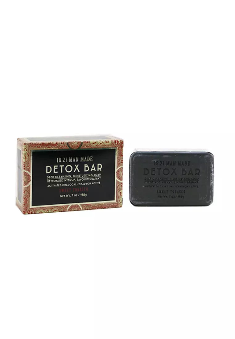 18.21 Man Made Detox Bar Soap Sweet Tobacco 7 oz