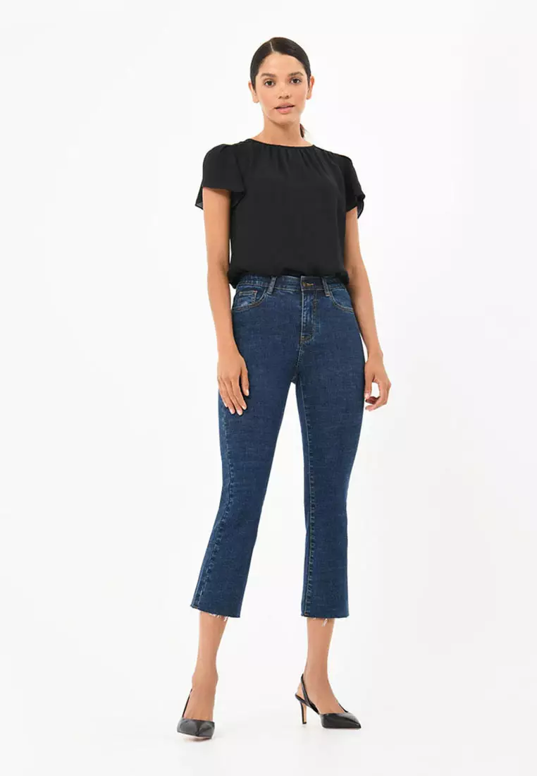 Rosario Cropped Flare Jeans