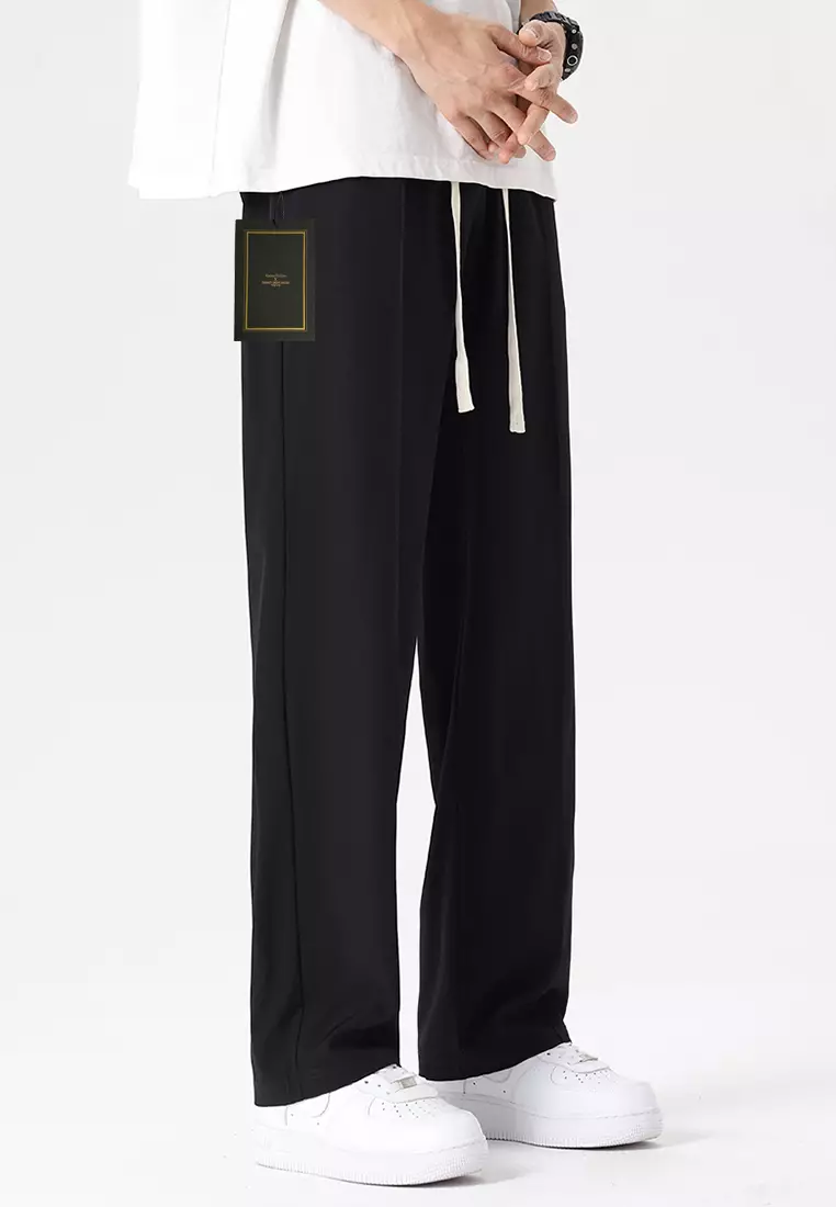 Thin Ice Silk Feeling Straight Pants AC-CK162