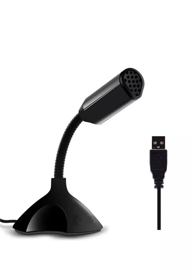 Buy Latest Gadget USB Flexible Microphone With Stand Black 2023 Online ZALORA Philippines