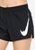 Nike black and grey Women's Swoosh Running Shorts A61DAAA89435F3GS_3