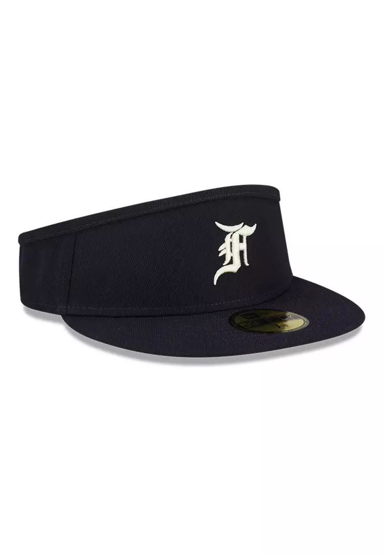 Detroit Tigers MLB Fear of God Essentials Navy 59FIFTY Fitted Visor